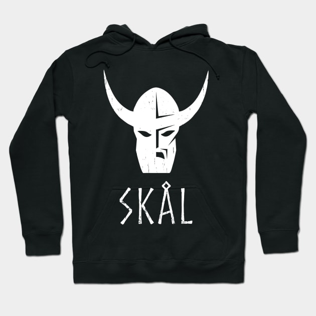 Norse Beer Mead Drinking T shirt  Skal Cheers Hoodie by marjaalvaro